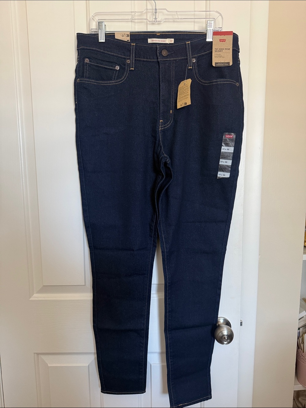 Levi's Women's Dark Indigo Skinny Jeans
